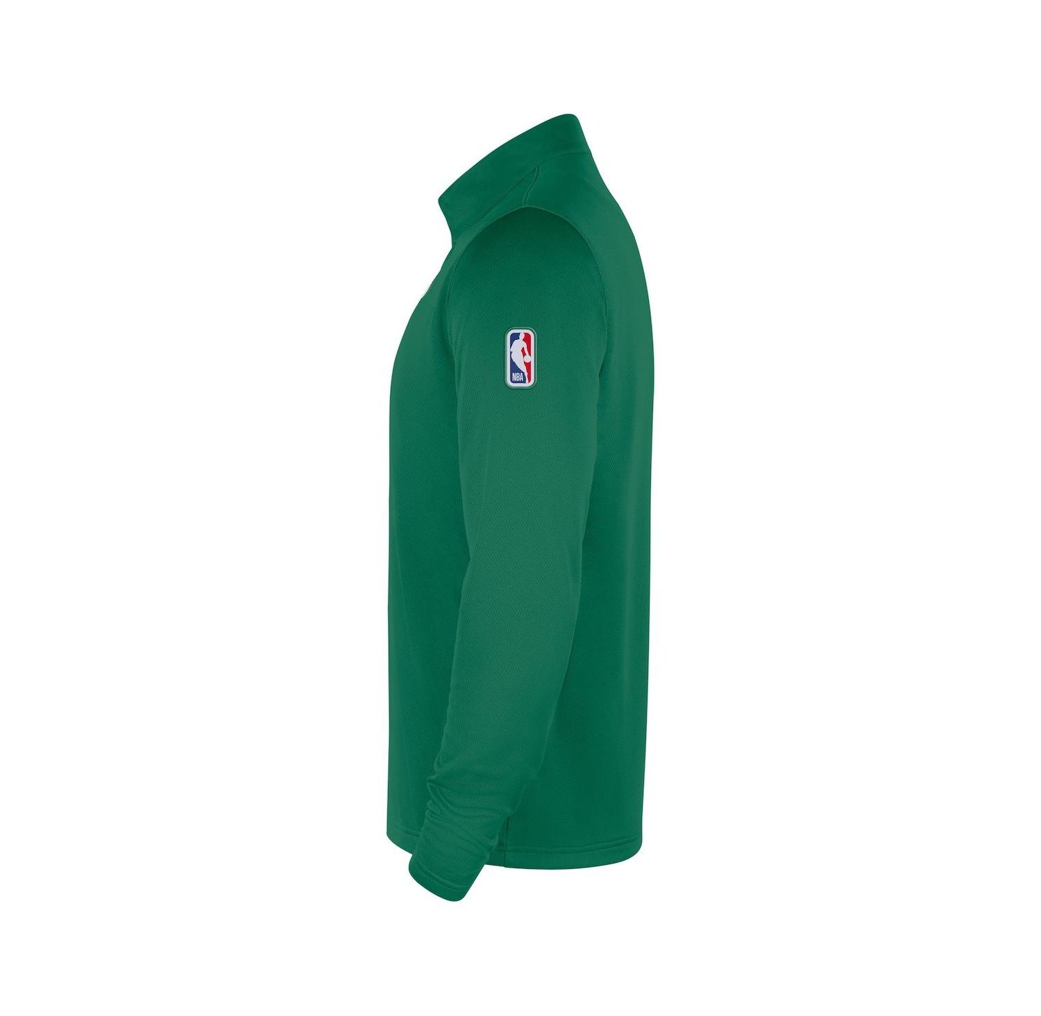 Men's Kelly Green Boston Celtics 2025/26 Authentic Coaches Quarter-Zip Pullover Jacket