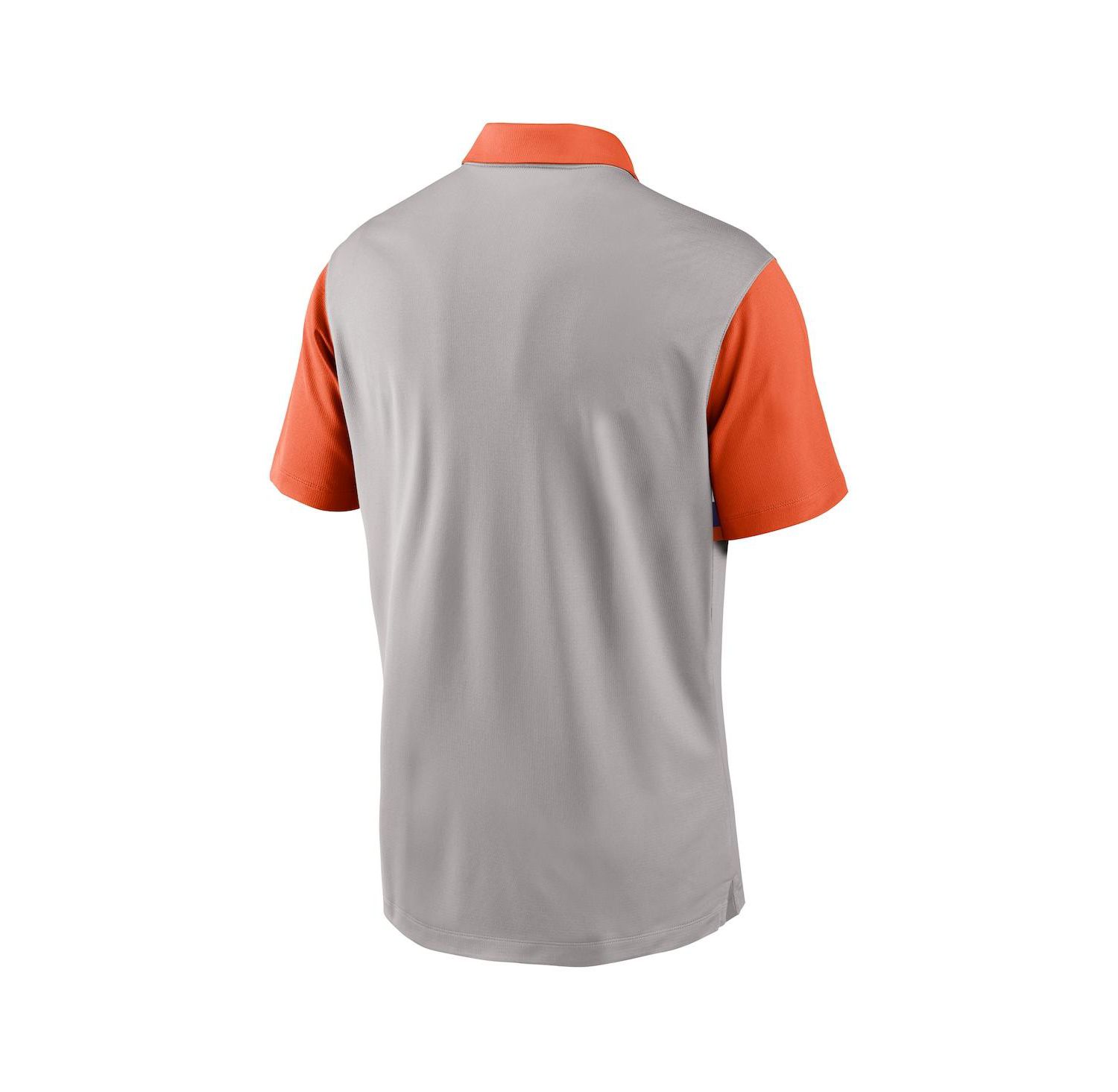 Men's Gray/Orange Clemson Tigers Vapor Performance Polo Shirt