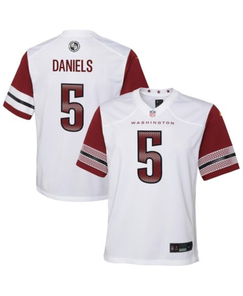 Детское джерси Nike Jayden Daniels Washington Commanders Game, цвет белый