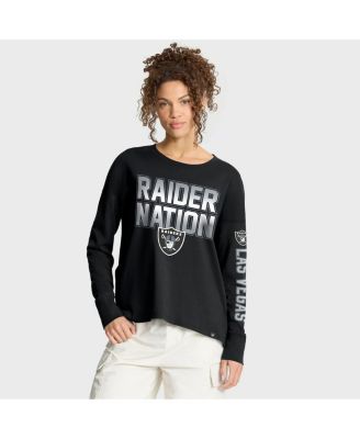 Fanatics - Women's Black Las Vegas Raiders Hometown Legacy Long Sleeve T-shirt