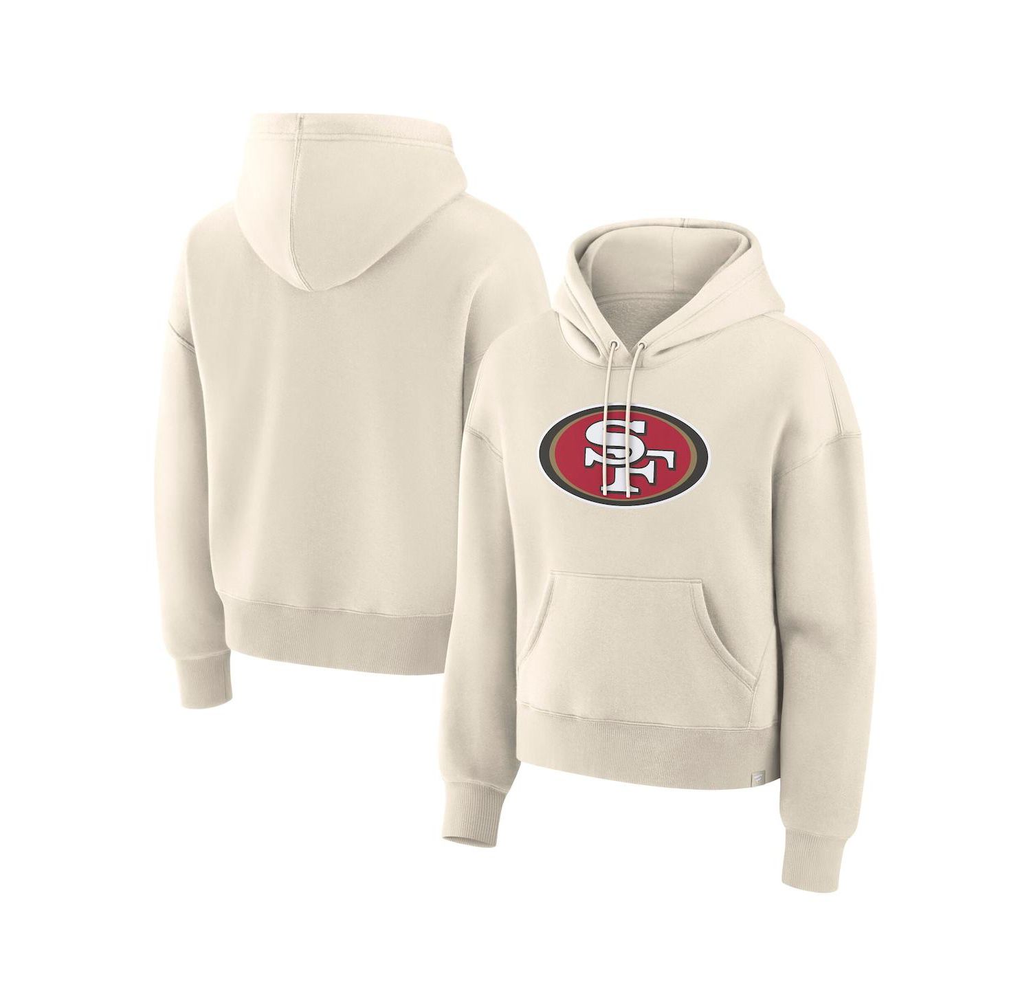 Women's Cream San Francisco 49ers Dove Legacy Pullover Hoodie