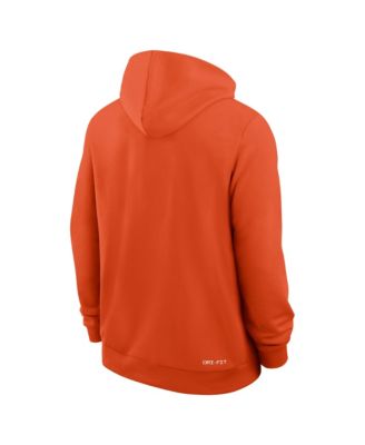 Men's Orange Clemson Tigers 2025 Sideline Standard Issue Dri-FIT Hoodie