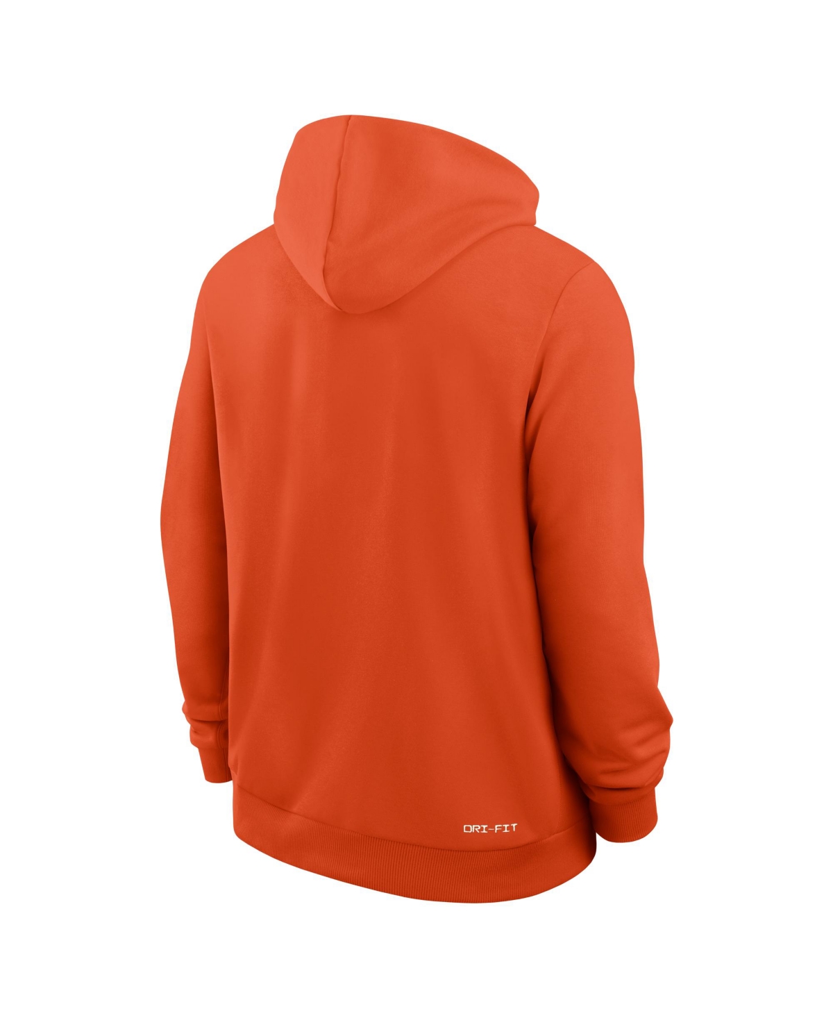 Nike Orange Clemson Tigers 2025 Sideline Standard Issue Dri-fit Hoodie In Orange