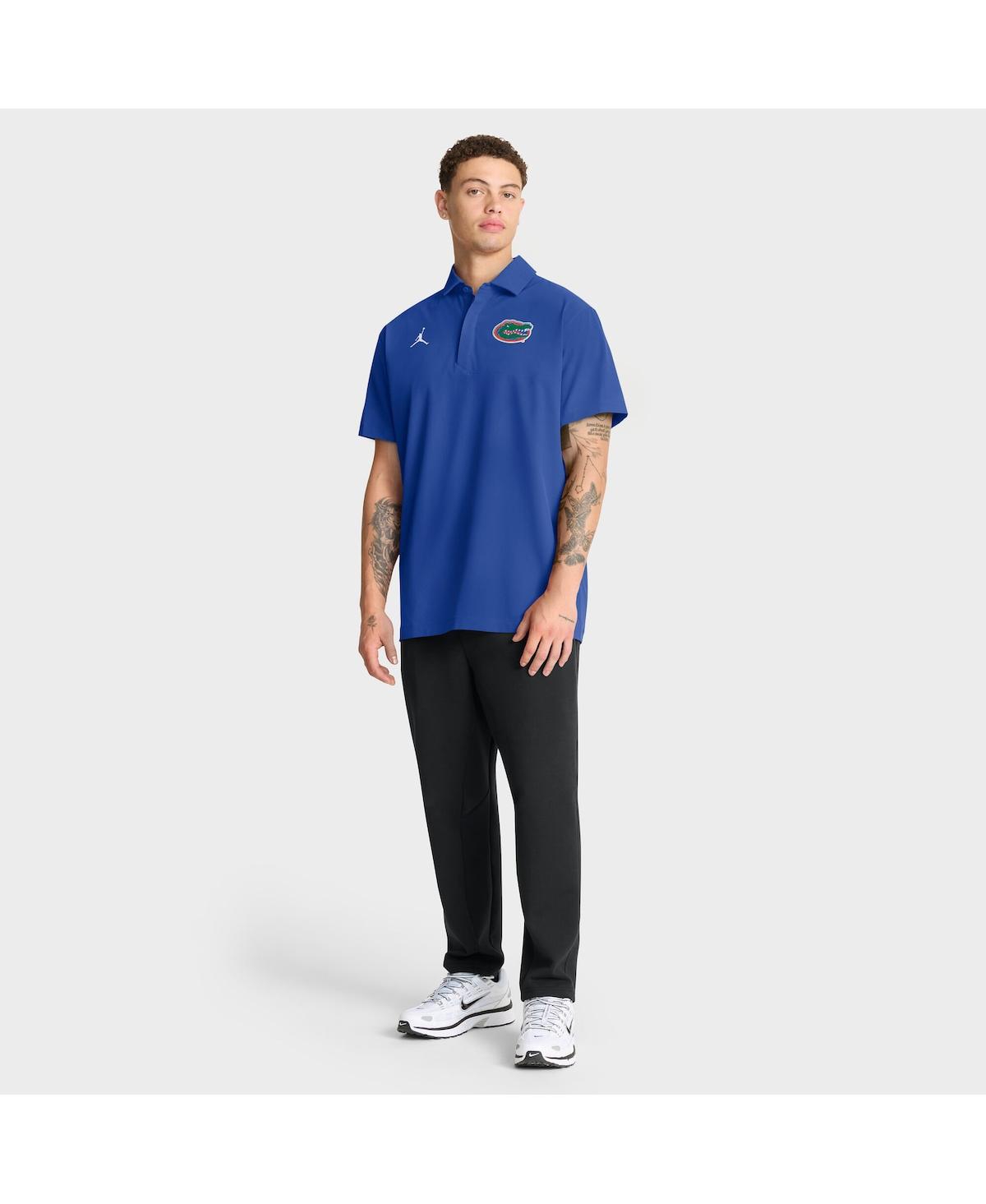 Jordan Men's Royal Florida Gators 2025 Coaches Sideline Polo