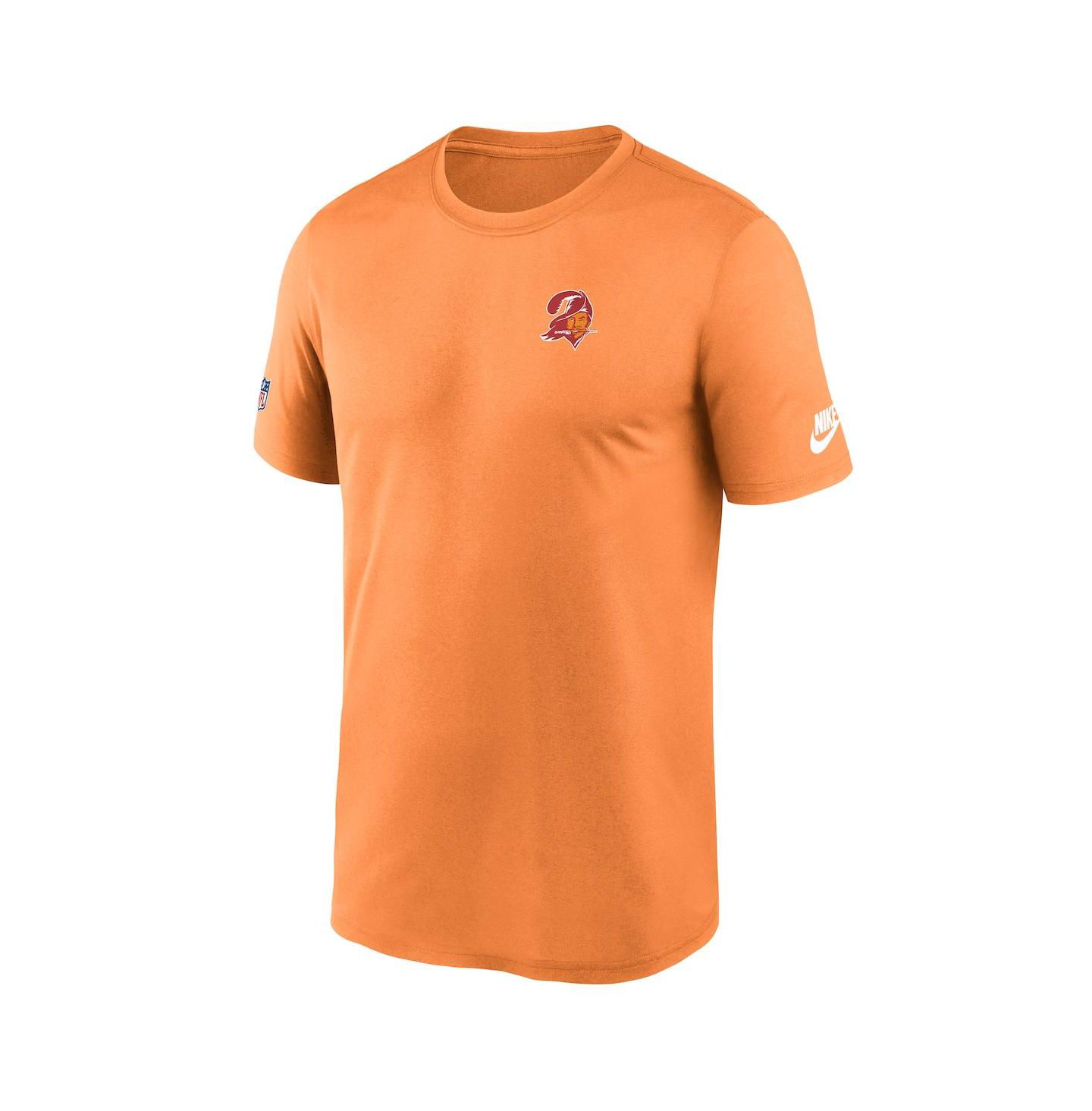 Мужские футболки Nike Orange Tampa Bay Buccaneers Sideline Alt Pack Small Logo Legend Performance — фото 2