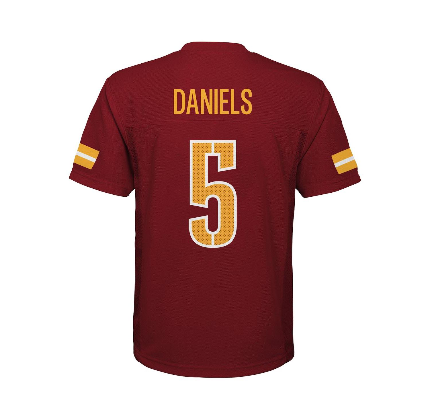 Big Boys and Girls Jayden Daniels Burgundy Washington Commanders Replica Player Jersey