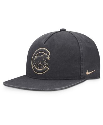 Men's Anthracite Chicago Cubs Monotone Pro Adjustable Hat