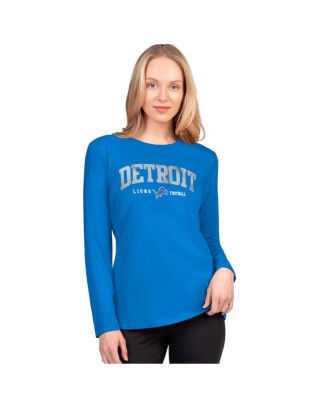 G-III 4Her by Carl Banks - Women's Blue Detroit Lions Best Play Long Sleeve T-shirt