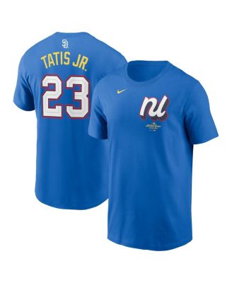 Nike - Men's Fernando Tatis Jr. Blue National League 2025 All-Star Edition Name Number T-Shirt