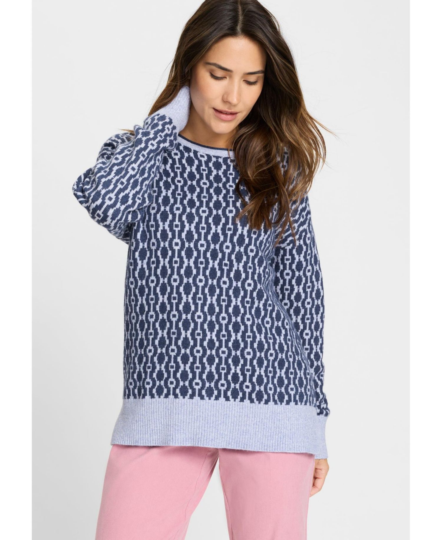 Women's Retro Design Sweater