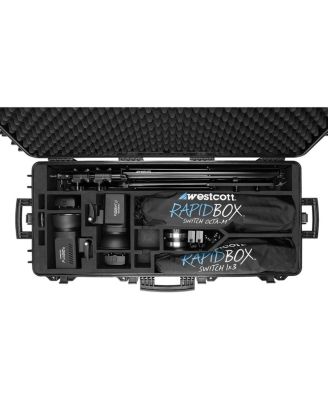 Rolling Hard Case for FJ400 Strobes