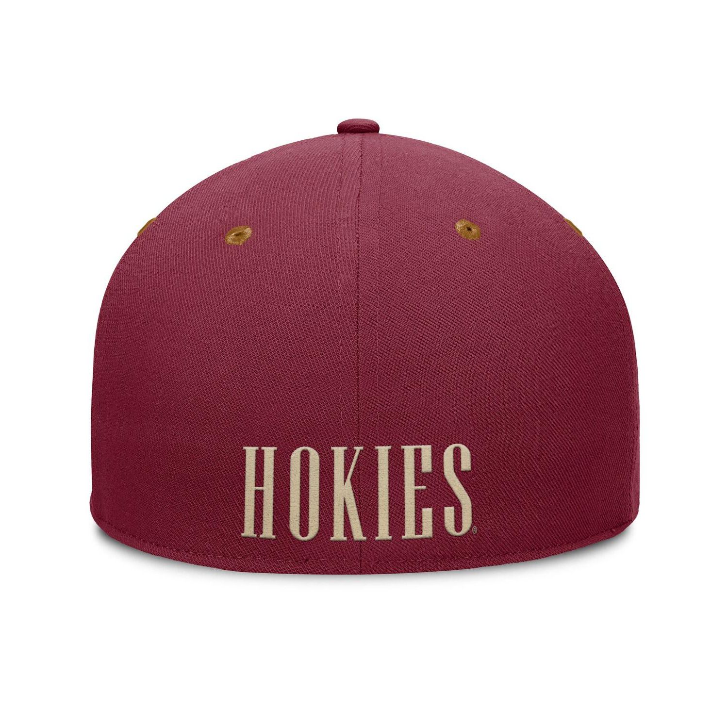 Men's Maroon/Brown Virginia Tech Hokies NoBo Fitted Hat