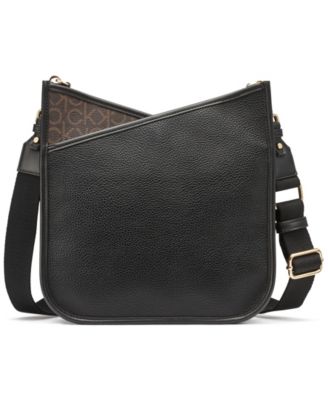 Lyla Signature-Blocked Adjustable Crossbody with Web Strap