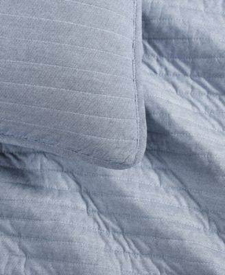 Christopher Texture Cotton Reversible 2-Pc. Quilt Set, Twin