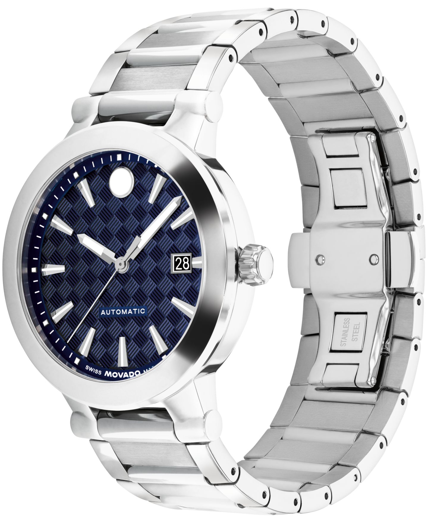 Мужские часы Movado Vizio Swiss Automatic Stainless Steel Watch, 41mm — фото 2