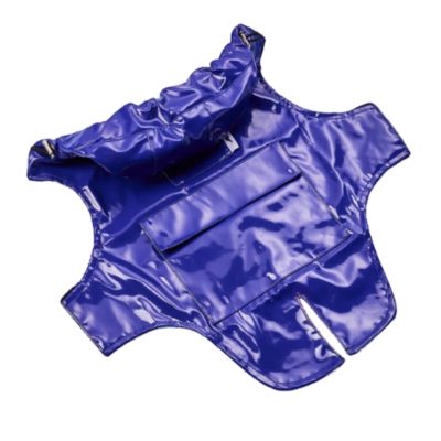 Pet Raincoat & Apparel Harness - Blue, XS