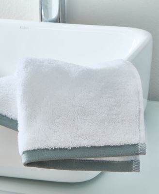 Hotel Collection Linea Cotton Washcloth, 13" x 13"