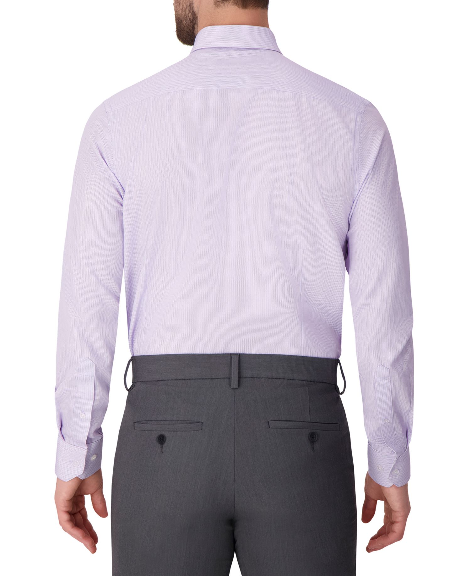 Men's 4-Way Geo Print Dress Shirt