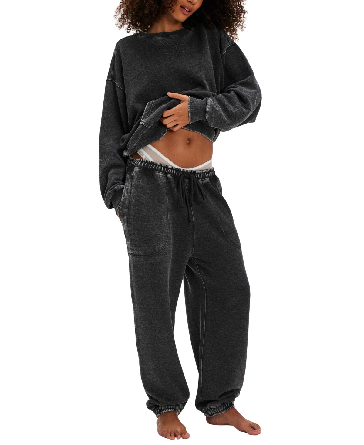 Женские Free People Women's Slow It Down Joggers — фото 1