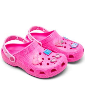 Crocs - Little Girls Barbie Classic Clogs from Finish Line