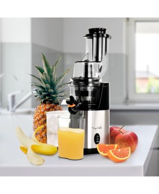 Pro Stainless Steel Single Speed Slow Juicer