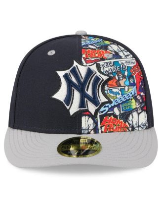 Men's Navy/Gray New York Yankees 2025 MLB Diamond Hero Edition Low Profile 59FIFTY Fitted Hat