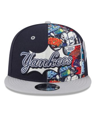 Men's Navy/Gray New York Yankees 2025 MLB Diamond Hero Edition 9FIFTY Snapback Hat