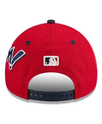 Men's Red/Navy St. Louis Cardinals 2025 MLB Diamond Hero Edition A-Frame 9FORTY Adjustable Hat
