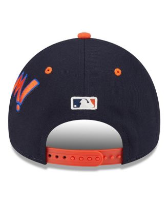 Men's Navy/Orange Detroit Tigers 2025 MLB Diamond Hero Edition A-Frame 9FORTY Adjustable Hat