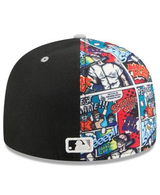 Men's Black/Gray Chicago White Sox 2025 MLB Diamond Hero Edition 59FIFTY Fitted Hat