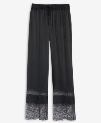 Women's Lace-Hem Pull-On Pants, Macy's Exclusive