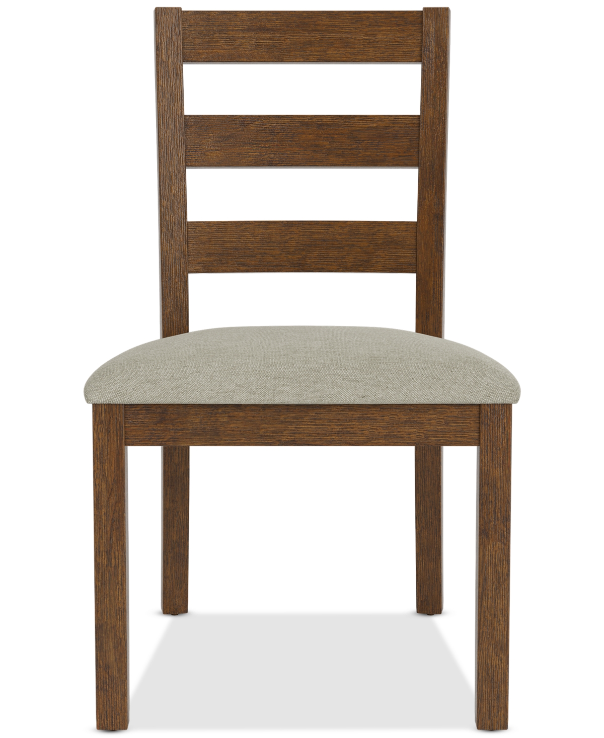 Macy's Davie Cracked Oak Ladder Chair In Brown