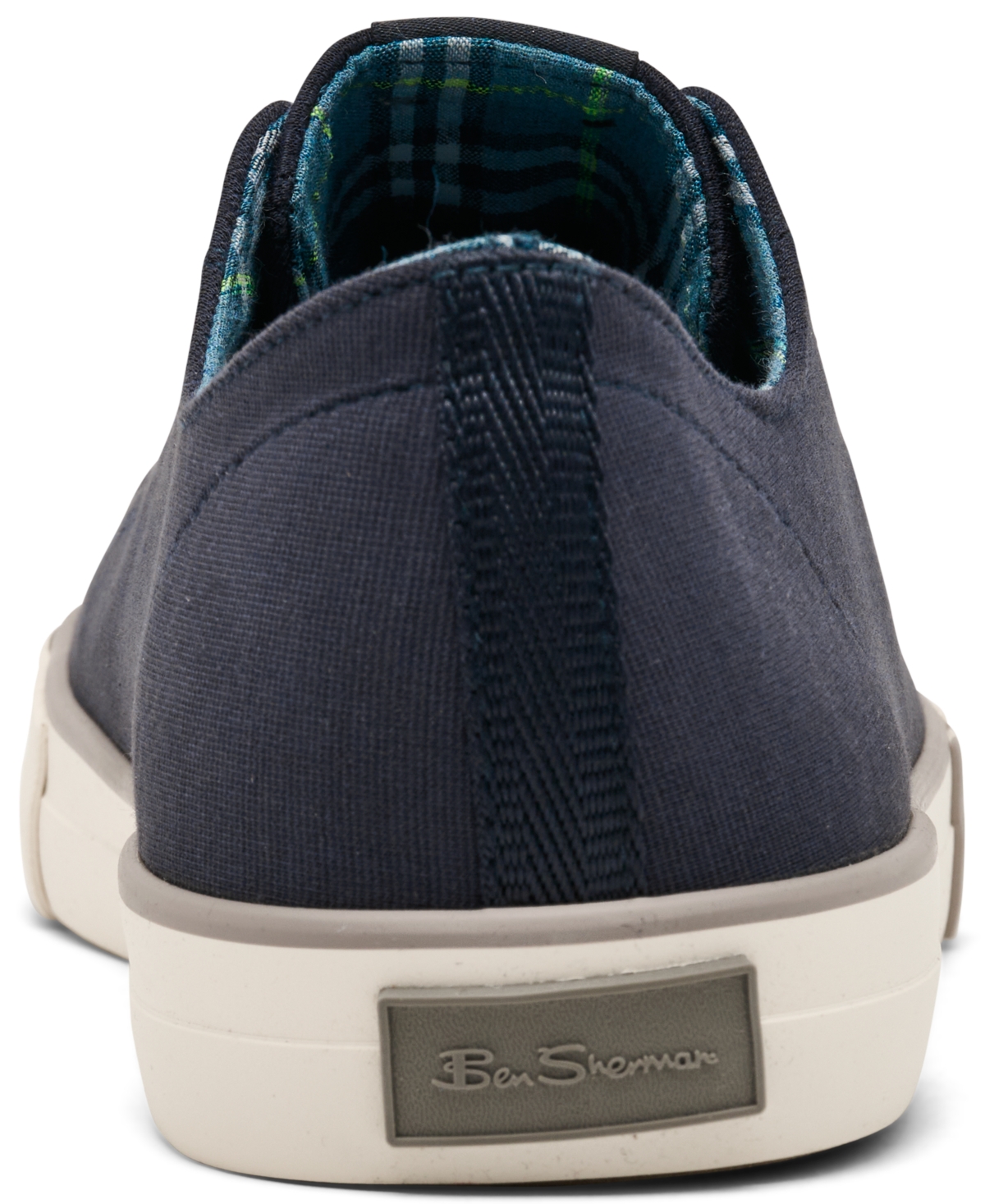 Ben Sherman Men's Hadley Low Canvas Casual Sneakers From Finish Line In Black