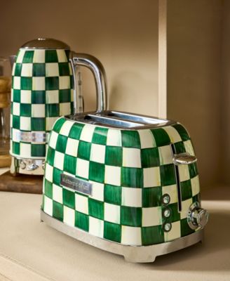 Emerald Check Electric Kettle