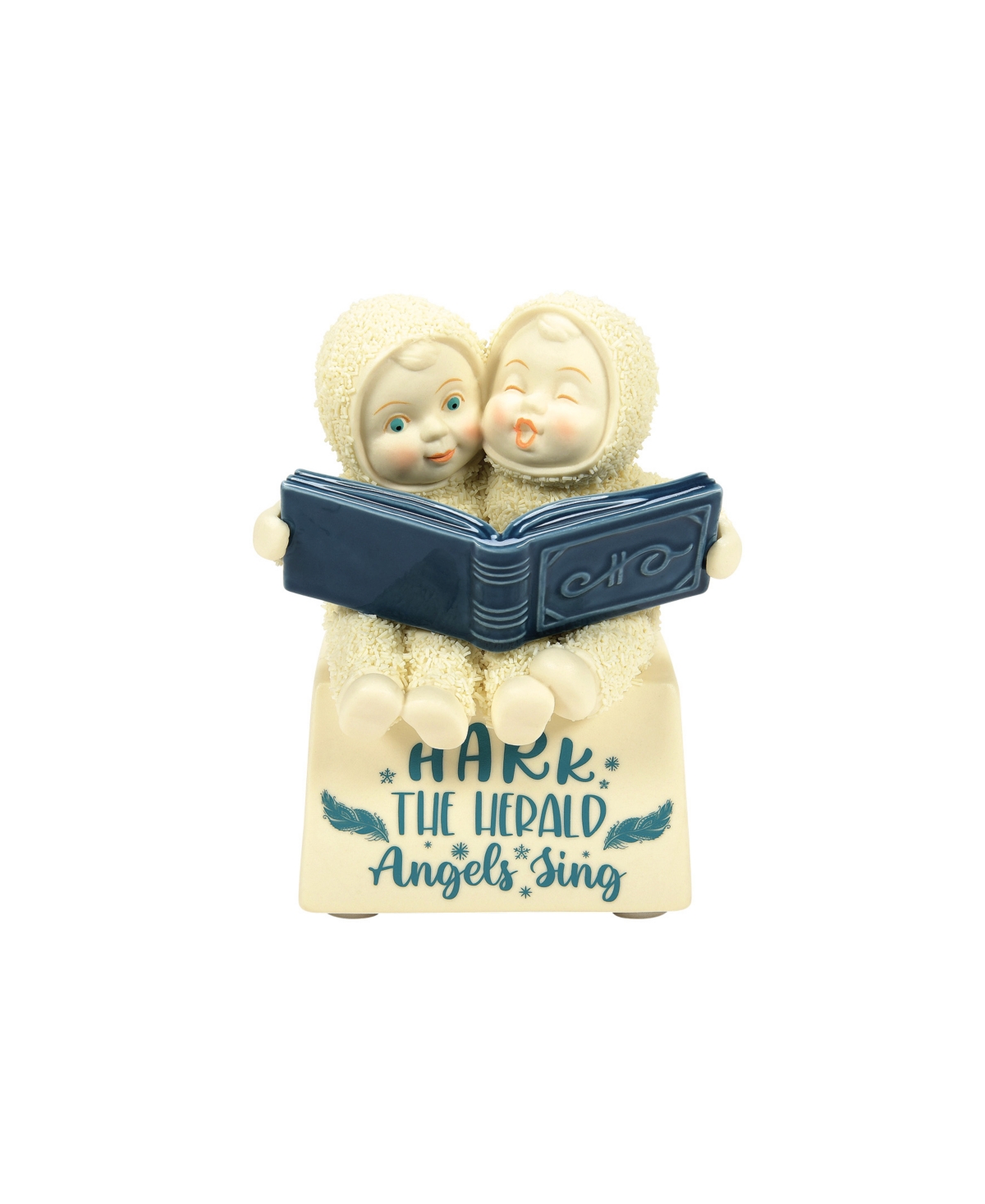 Department Five Snowbabies Snowbaby Duet Figurine In Neutral