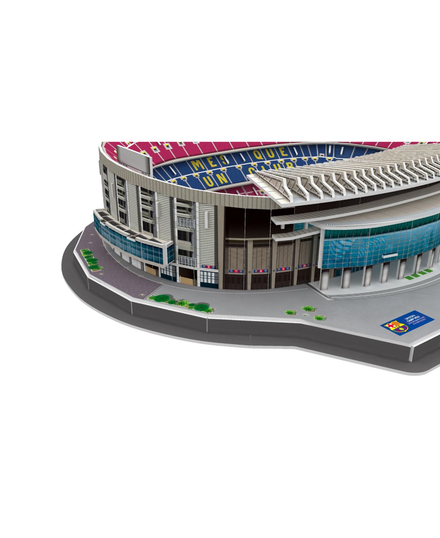 Детская игрушка Banbo Toys Spotify Camp Nou (FCB) Stadium 3D Puzzle — фото 7