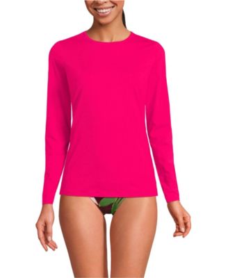 Women's SunShade UPF 50 Long Sleeve Rash Guard Swim Tee