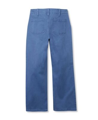 Girls Woven Utility Cargo Pant with Pockets