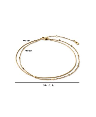 Gold Anklet - Hallie Anklet