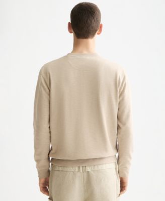 Men's Logo Detail Crewneck Sweatshirt