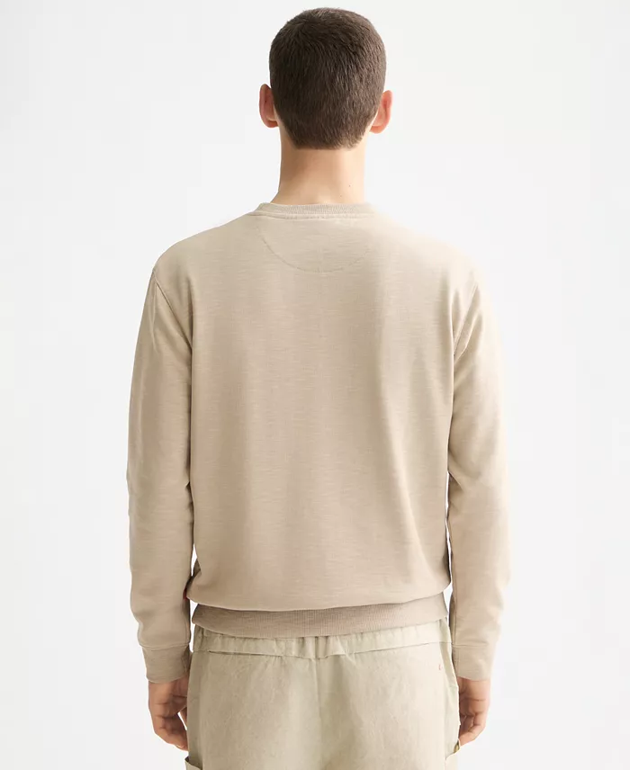 Men's Logo Detail Crewneck Sweatshirt - thumbnail 10