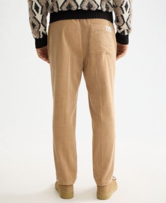 Men's Loose Tapered Corduroy Joggers