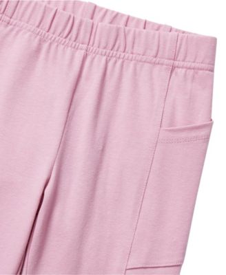 Girls Tough Cotton Legging with Pocket