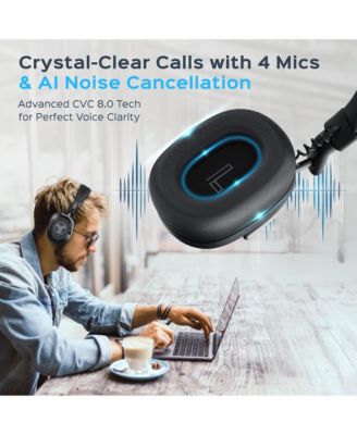 U5 Hybrid ANC Wireless Over-Ear Headphones