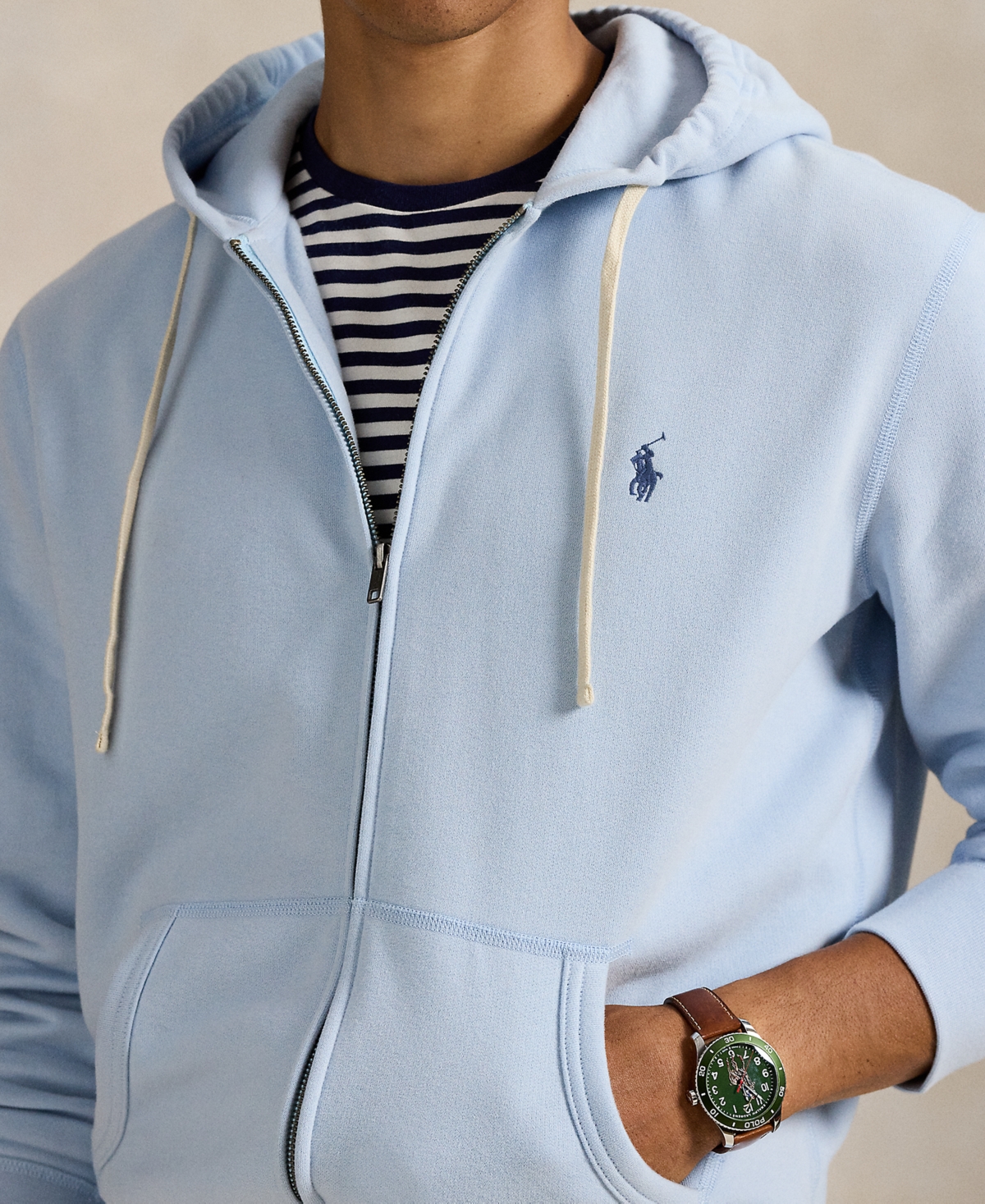 Polo Ralph Lauren Men's The Rl Fleece Hoodie In Blue