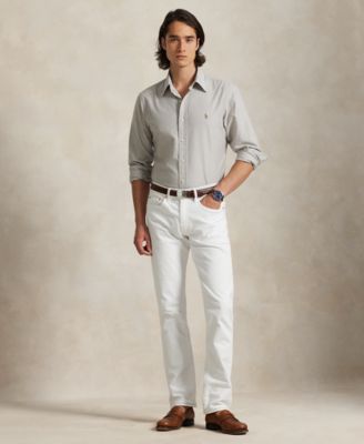 Men's Classic-Fit Gingham Oxford Shirt