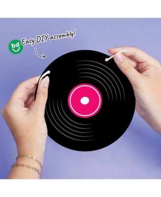 Through the Decades Garland Banner, 30 Feet of Cord, 15 Double-Sided Retro Decor