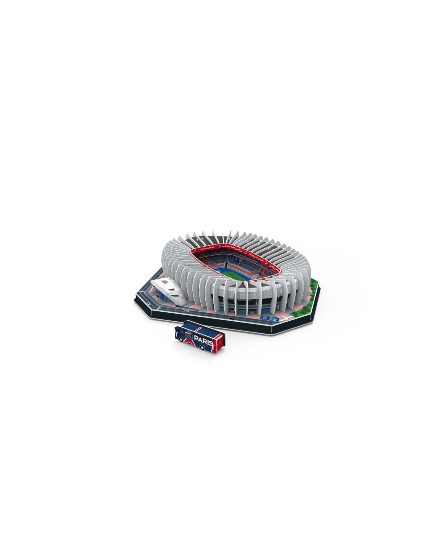 Детский пазл Banbo Toys Paris Saint-Germain Parc des Princes 159-Piece 3D Puzzle, Ages 7+ — фото 7