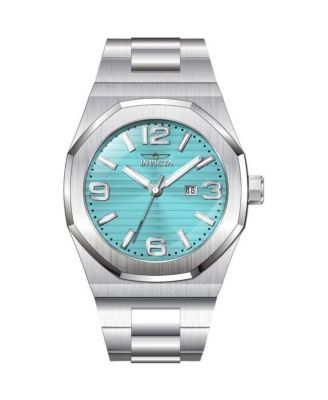 Men's 45779 Huracan Quartz 3 Hand Turquoise Dial Watch