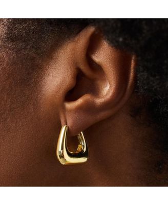 Chunky Gold Hoop Earrings - Colene